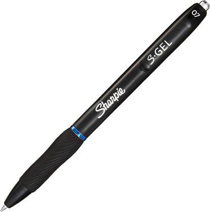 Sharpie S-Gel | Gel Pens | Medium Point (0.7mm) | Blue Ink | 12 Count