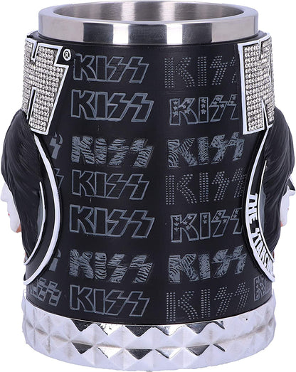 Nemesis Now Officially Licensed KISS Glam Range Paul Stanley The Starchild Tankard, Black, 15.5cm