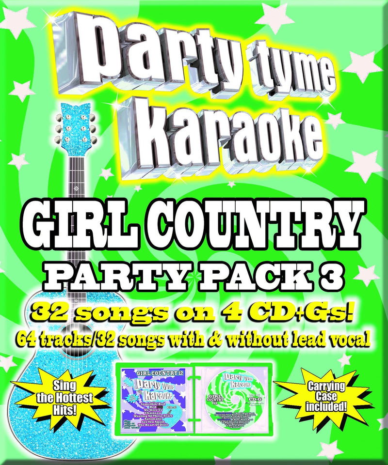 Party Time Karaoke-Girl Country Party Pack 3