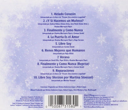 Frozen: Canciones De Una Avent