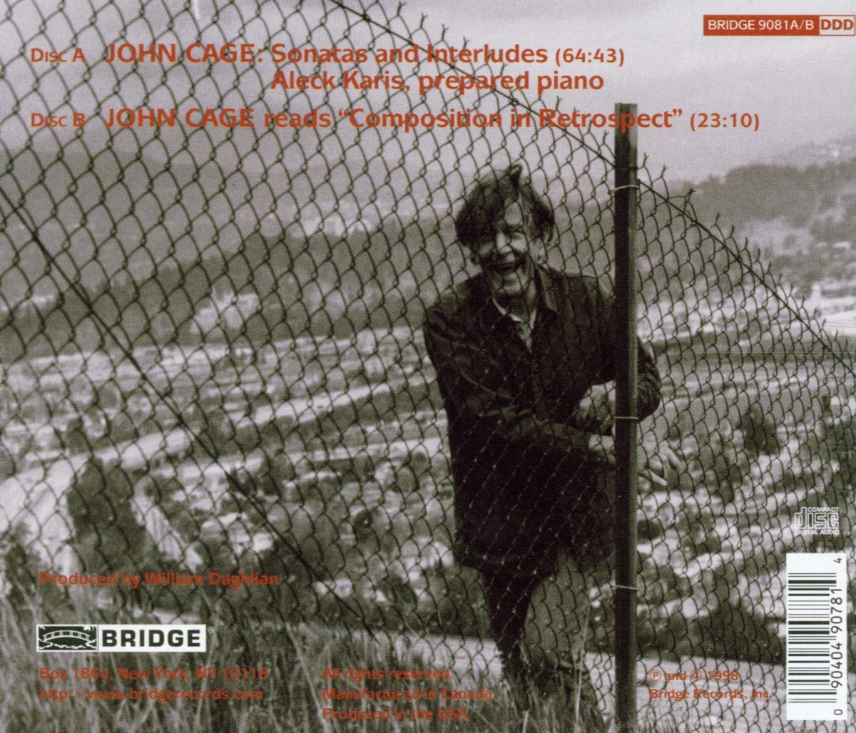 Cage:Sonatas And Interludes