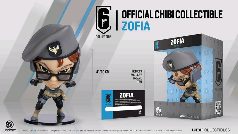 Ubisoft Six Collection – Zofia Figur (Rainbow Six Siege, Serie 6