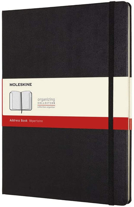 Moleskine QP094 X-Large Address Book 1 Black