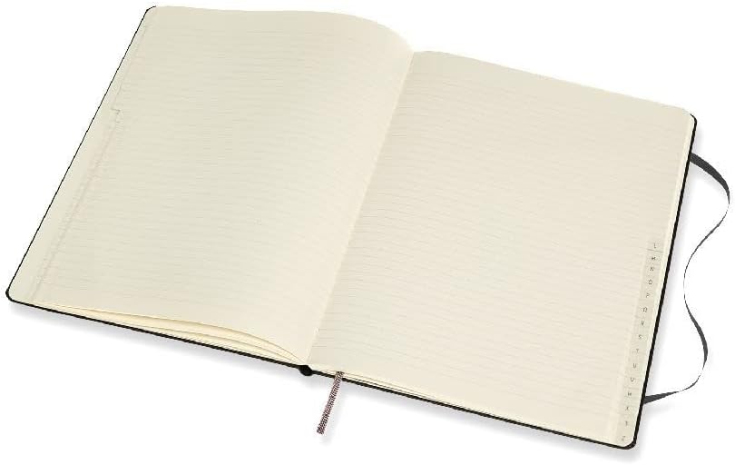 Moleskine QP094 X-Large Address Book 1 Black