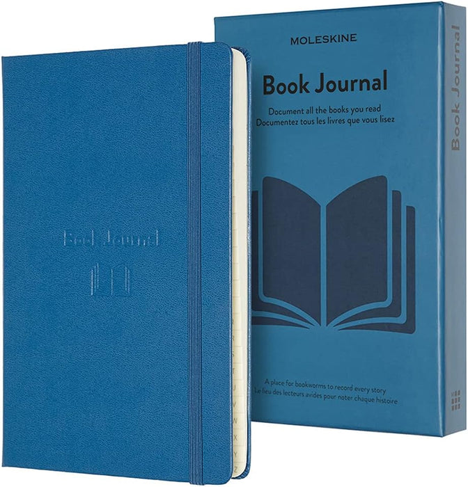 Moleskine - Book Journal, Theme Notebook - Hardcover Notebook to Collect and Organise Your Books - Large Size 13 x 21 cm - 400 Pages