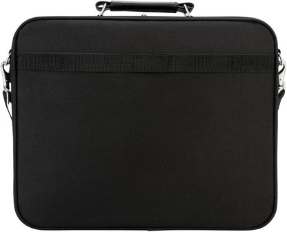 Targus Laptop Bag, Fits up to 16-Inch Laptop, with Padded Compartment and Detachable Shoulder Strap, Clamshell Laptop Case Design, (CN01) - Black