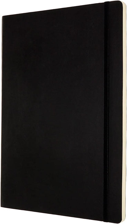 Moleskine Classic Dotted Notebook, Notebook with Soft Cover and Elastic Closure, Dimensions A4 21 x 29.7 cm, Colour Black, 192 Pages Black A4 Dotted