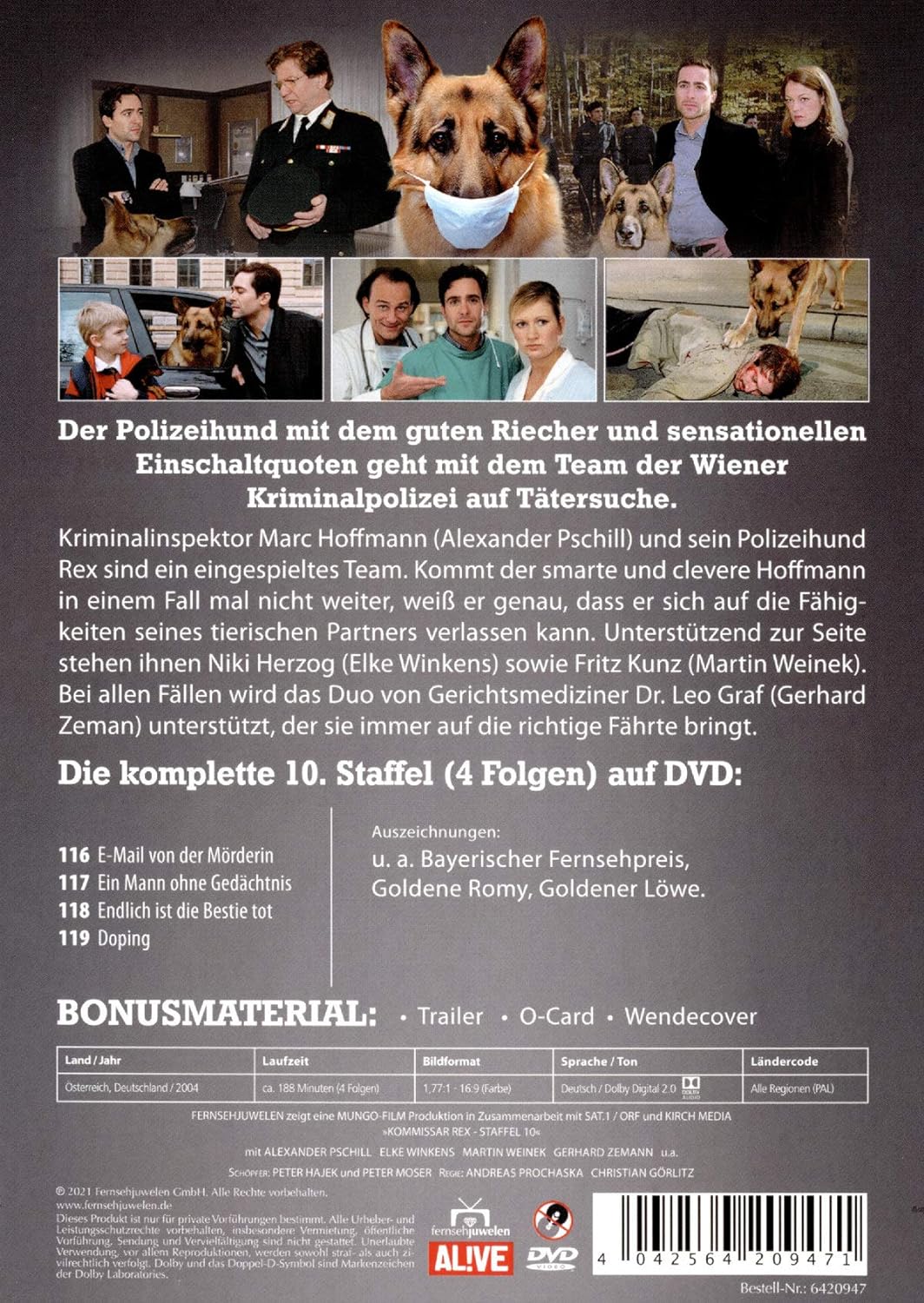 Kommissar Rex - Die komplette 10. Staffel