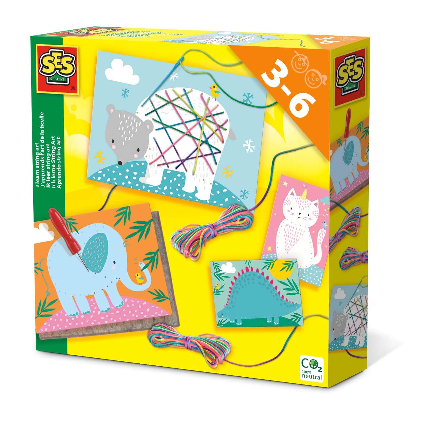 SES Creative 14642 I Learn String Art