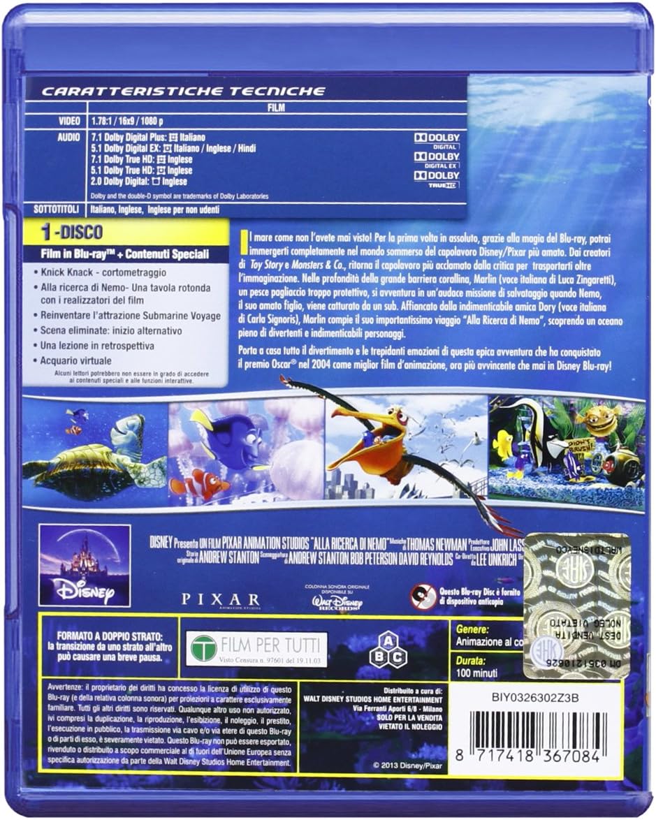 Alla Ricerca Di Nemo