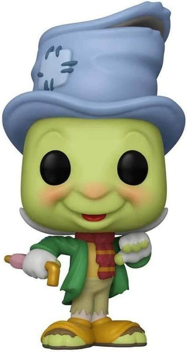 Funko Pop! Disney: Enamel Pinocchio - Street Jiminy Cricket- Figurine en Vinyle à Collectionner - Idée de Cadeau - Produits Officiels - Jouets pour Les Enfants et Adultes - Movies Fans