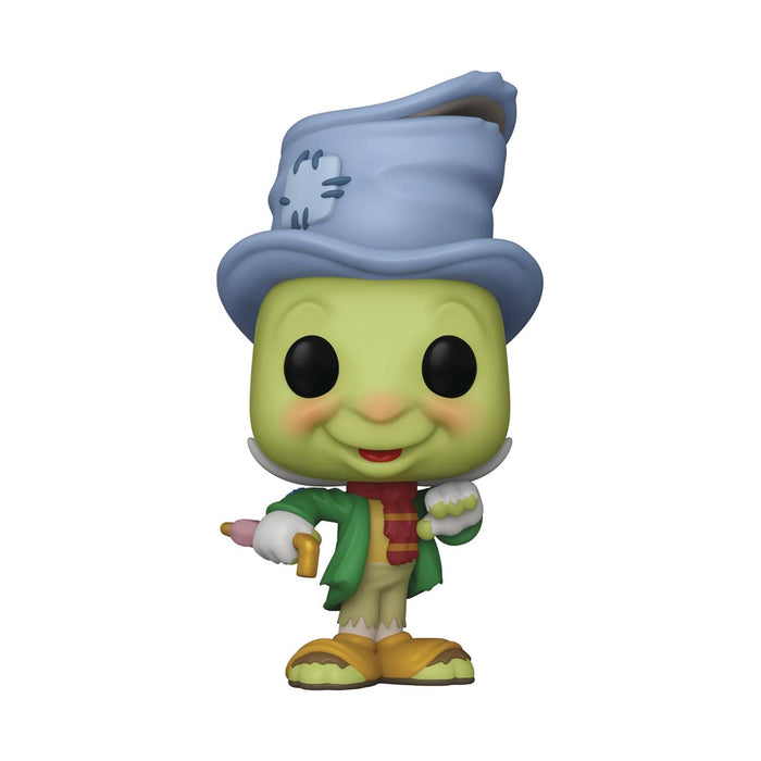 Funko Pop! Disney: Enamel Pinocchio - Street Jiminy Cricket- Figurine en Vinyle à Collectionner - Idée de Cadeau - Produits Officiels - Jouets pour Les Enfants et Adultes - Movies Fans