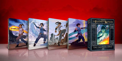 The Legend of Korra: The Complete Series (Blu-ray Limited Edition Steelbook Collection)