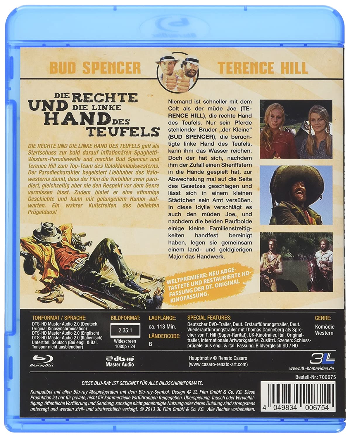 Die rechte und die linke Hand des Teufels [Blu-ray]