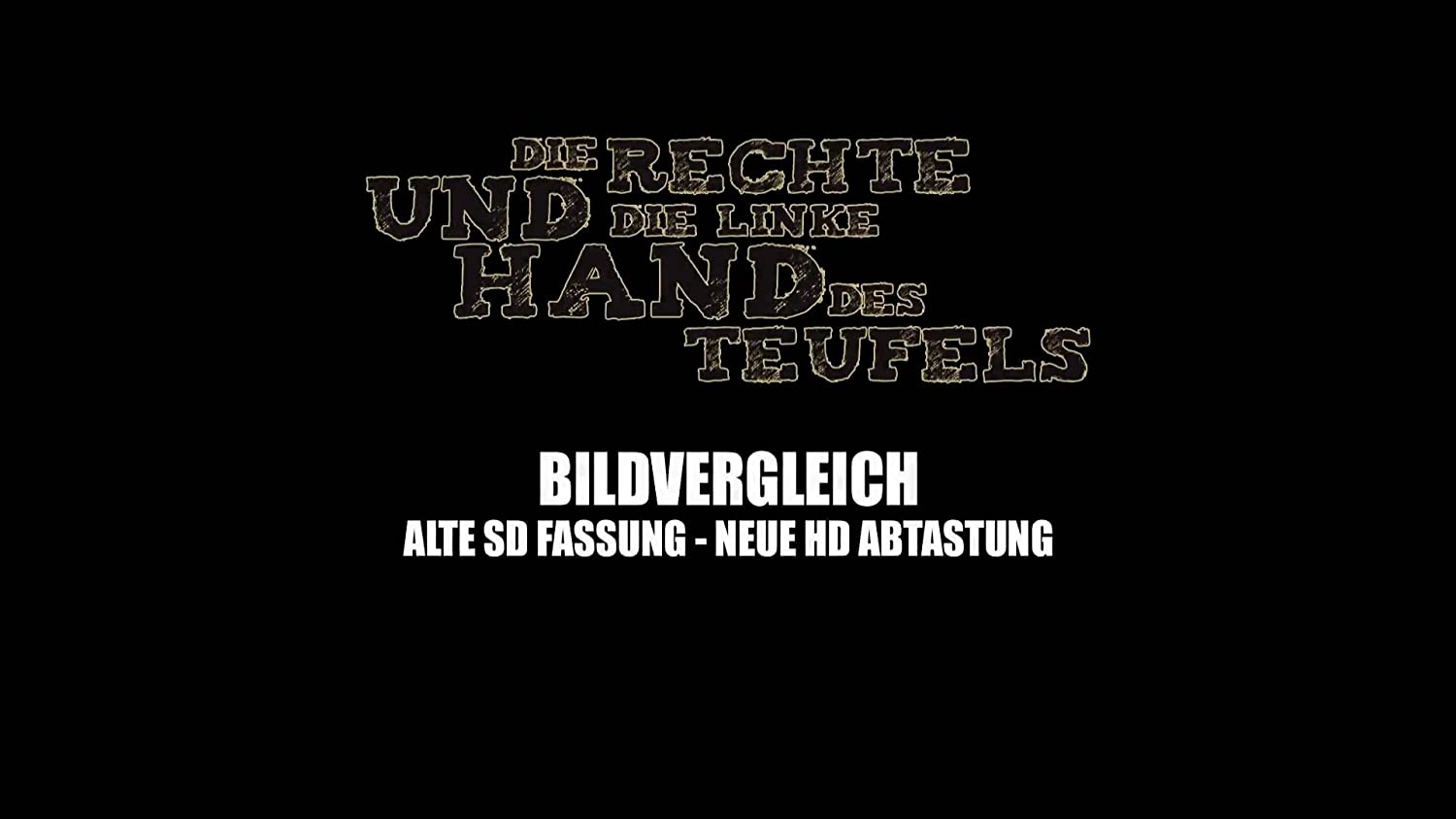 Die rechte und die linke Hand des Teufels [Blu-ray]