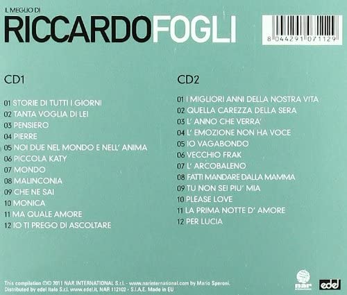 Il Meglio Di Riccardo Fogli