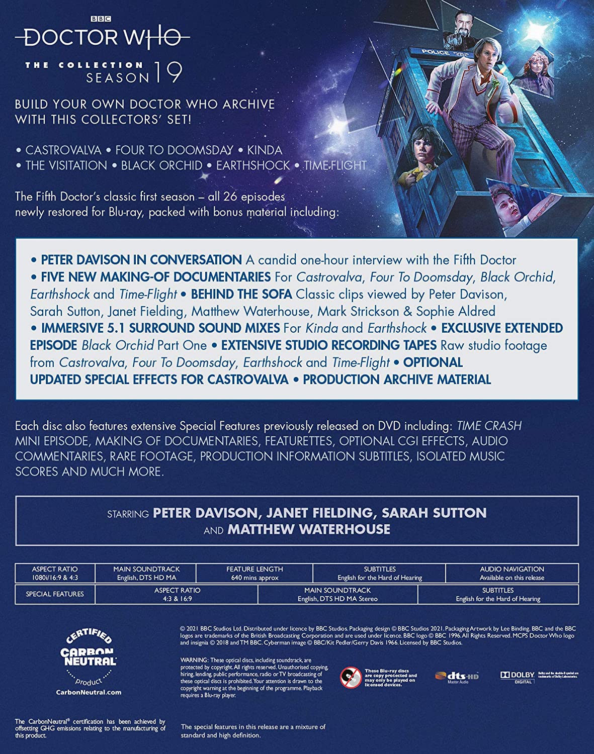 Doctor Who - The Collection - Season 19