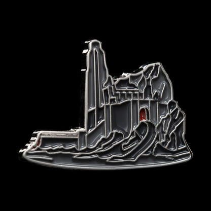 WETA Collectibles Lord of the Rings Collectors Pins 2-Pack Helm's Deep & Orthanc