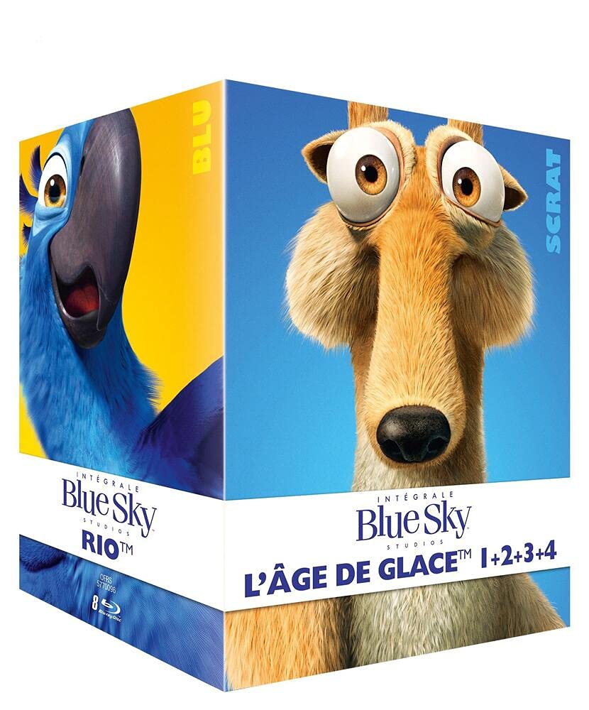 Blue Sky : L'intégrale des 8 films (inclus Epic, L'Age de Glace 1 à 4, Rio)