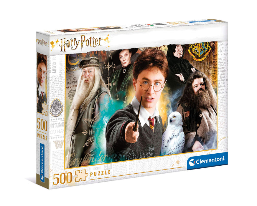 Clementoni 35083, Harry Potter Puzzle for Children and Adults, 500 pieces, Ages 10 Years Plus Single