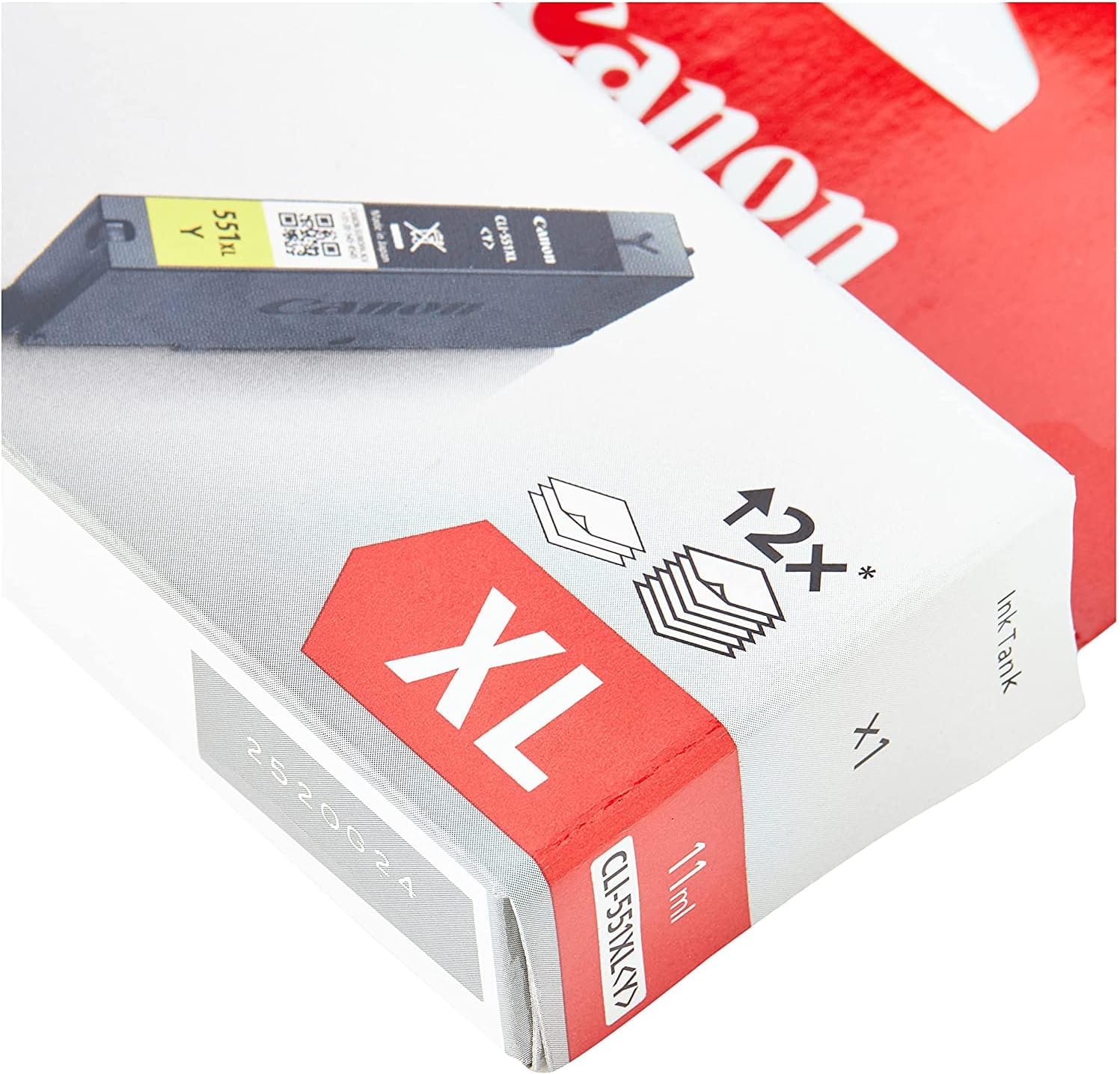 Canon Cli-551xl High Capacity Ink Cartridge, Yellow - CLI551Y XL