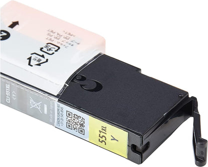 Canon Cli-551xl High Capacity Ink Cartridge, Yellow - CLI551Y XL