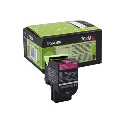 Lexmark 702m Return Program Toner Cartridge - Magenta, c20m0