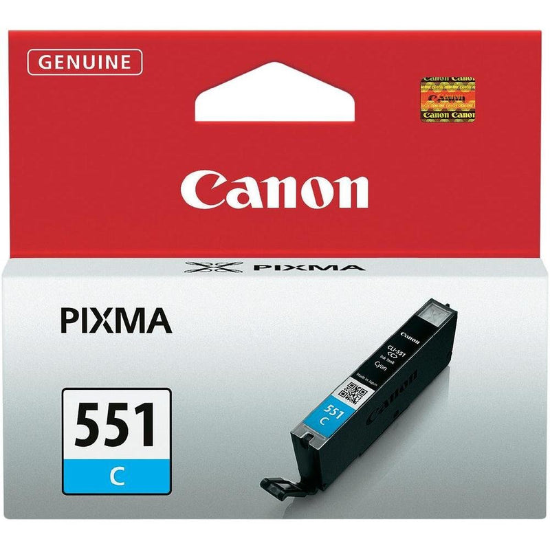 Canon CLI-551 Cartouche C Cyan (Emballage carton)