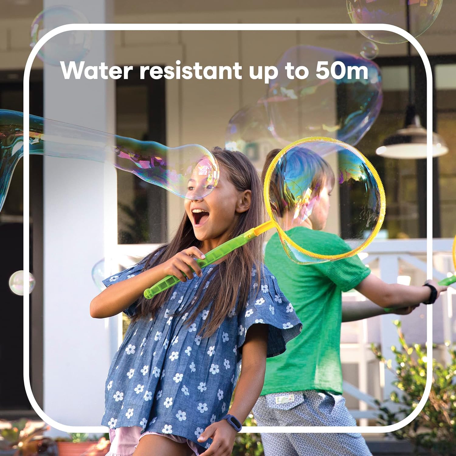 Fitbit Ace 3 Activity Tracker for Kids with Animated Clock Faces, Up to 8 days battery life & water resistant up to 50 m Blue / Green Ace 3 Single