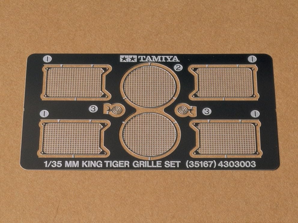 Tamiya 1/35 King Tiger Etched Grille # 35167