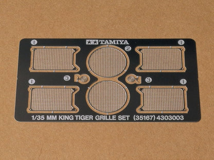 Tamiya 1/35 King Tiger Etched Grille # 35167