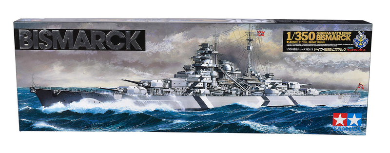 TAMIYA 1/350 German Battleship Bismarck TAM78013 Plastic Models Boats