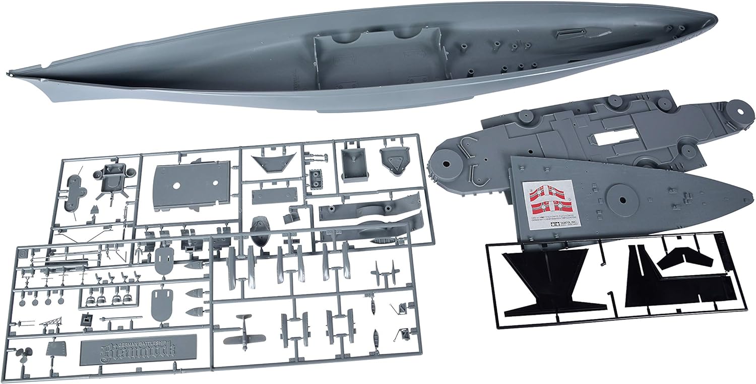 TAMIYA 1/350 German Battleship Bismarck TAM78013 Plastic Models Boats