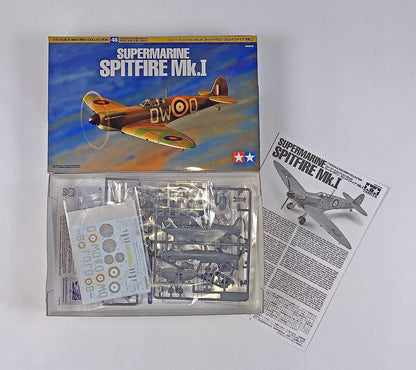 TAMIYA- Militar 300060748 Supermarine Spitfire MK1-Kit de construcción de plástico (1:72), Mittel (60748