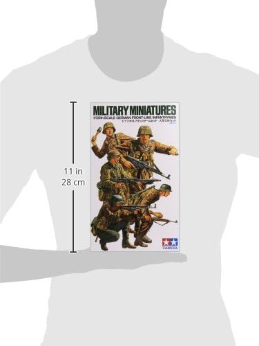 Tamiya 1/35 German Front Line Infantry TAM35196 Plastic Accys Figure Sets