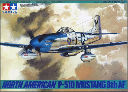 Tamiya TM61040 61040 N.A.P-51d Mustang 8th AF 1:48 Aircraft Model Kit