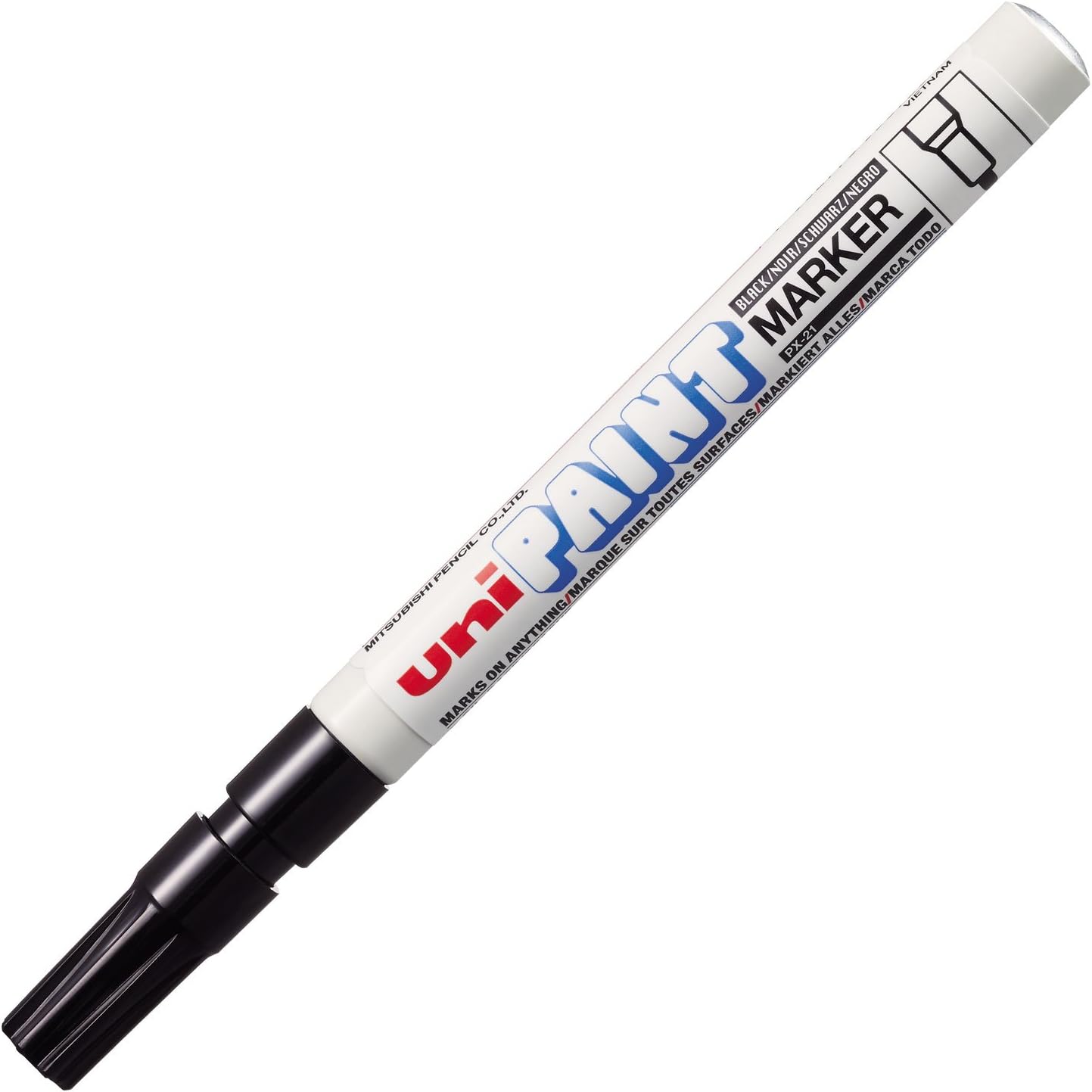 Uni-Ball Paint Marker Bullet Tip Fine Point PX21 Line Width 0.8-1.2mm Black Ref 9001952