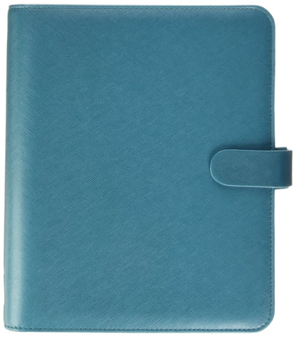 Filofax A5 Saffiano aquamarine organiser