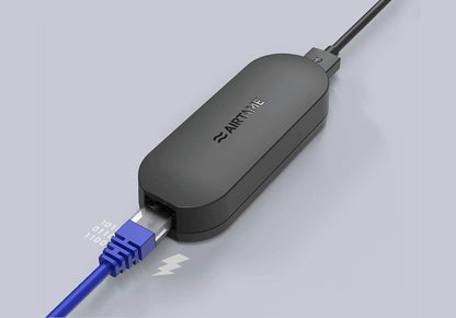 airtame PoE Adapter Network and Power Adaptor, at-POE (Network and Power Adaptor Power and Provide a Wired Fixed Ethernet Connection