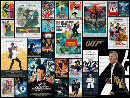 James Bond Movie poster 1000 Piece Jigsaw Puzzle