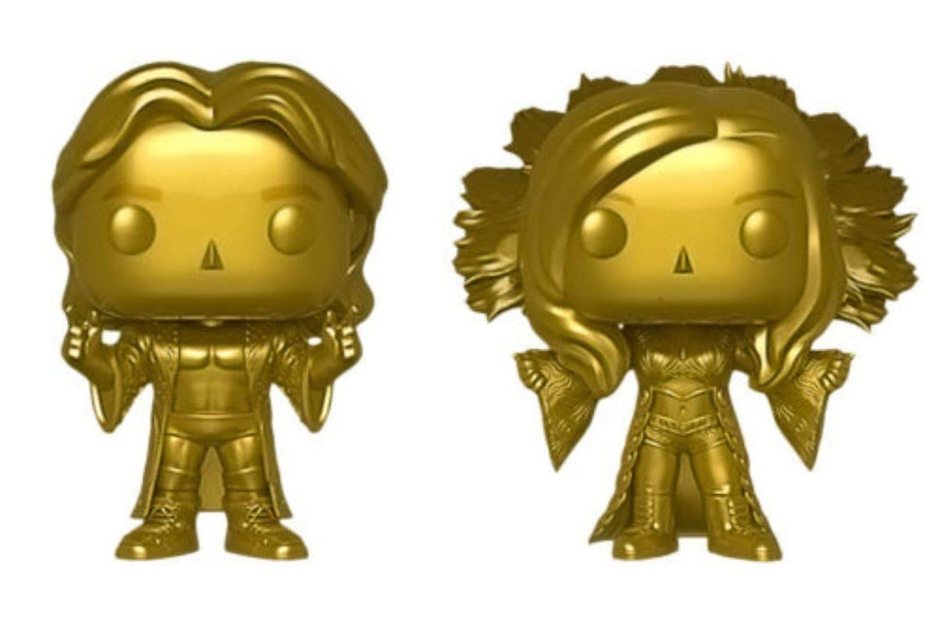 Funko Pop! WWE - Ric And Charlotte Flair (Gold Special Edition) 2pk