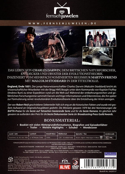 Die Reise von Charles Darwin - Die komplette Serie in 7 Teilen (Fernsehjuwelen) (3 DVDs