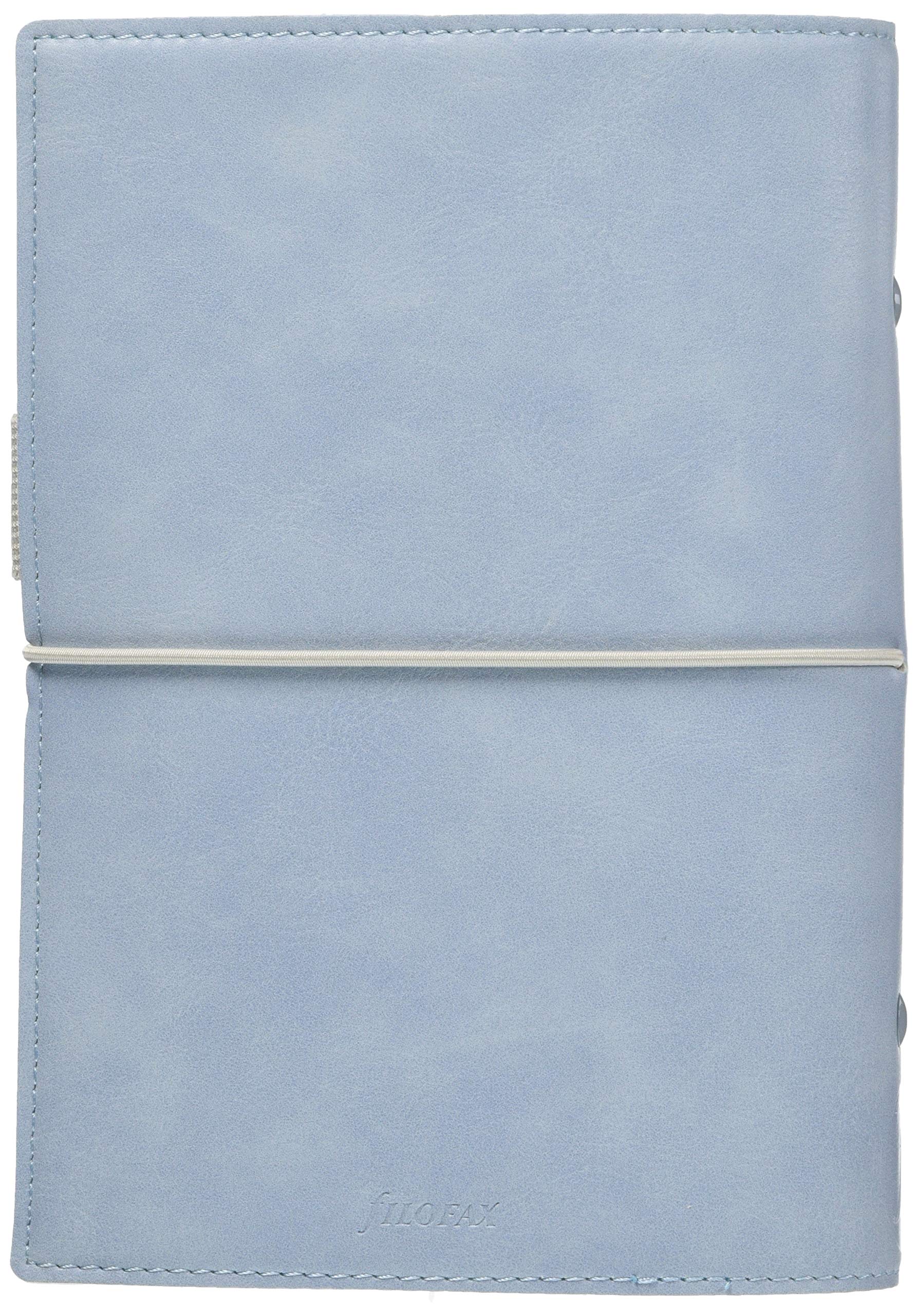 Filofax - Domino, personal diary, color light blue, pale blue, 2021