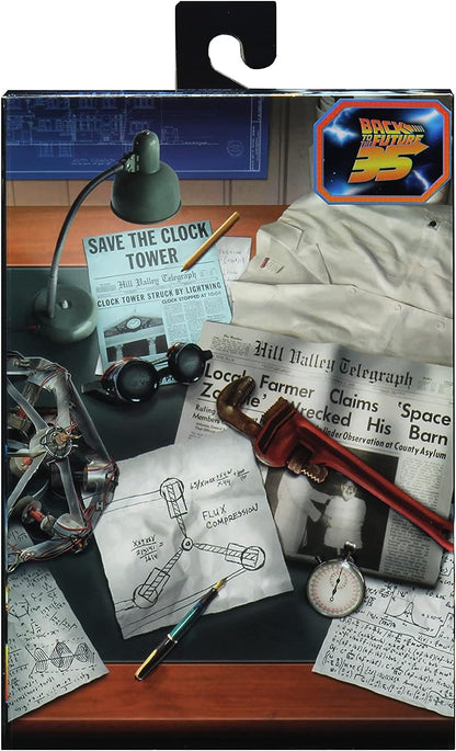 NECA - Back To The Future Doc Brown Ultimate 7In Action Figure