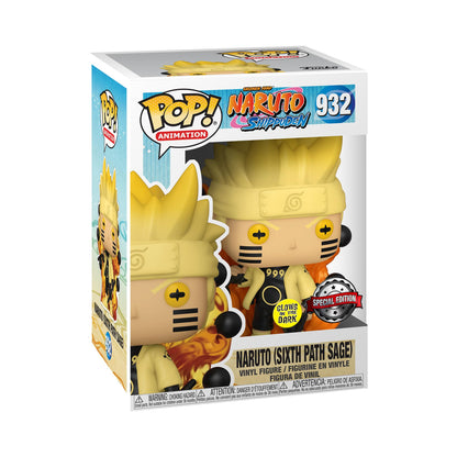 Funko POP! Animation: Naruto - (Sixth Path Sage) - Glow in the dark - Collectable Vinyl Figure - Gift Idea - Official Merchandise - Toys for Kids & Adults - Anime Fans - Model Figure for Collectors
