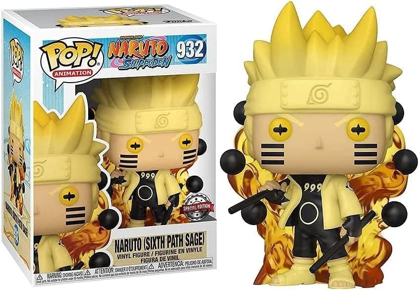 Funko POP! Animation: Naruto - (Sixth Path Sage) - Glow in the dark - Collectable Vinyl Figure - Gift Idea - Official Merchandise - Toys for Kids & Adults - Anime Fans - Model Figure for Collectors