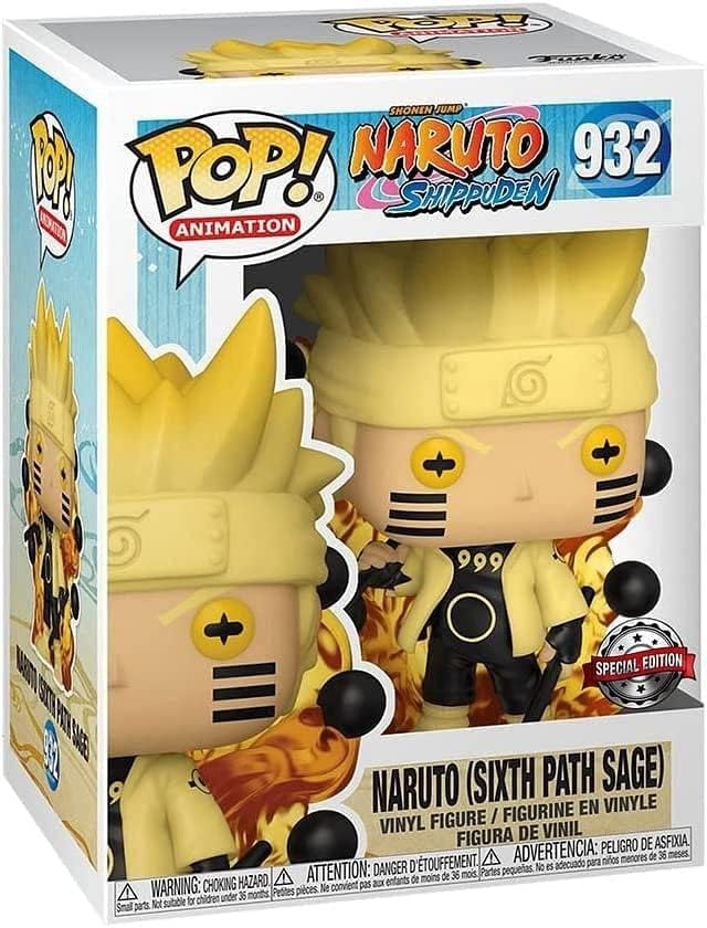 Funko POP! Animation: Naruto - (Sixth Path Sage) - Glow in the dark - Collectable Vinyl Figure - Gift Idea - Official Merchandise - Toys for Kids & Adults - Anime Fans - Model Figure for Collectors