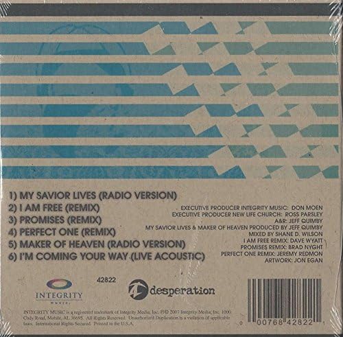 DESPERATION BAND-SESSIONS & REMIXES