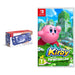 Nintendo Switch Lite - Blue + Kirby and the Forgotten Land (Nintendo Switch) Blue Kirby and the Forgotten Land
