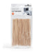 Durable Biodegradable Wooden Cotton Buds - Extra Long and Eco Friendly - Plastic Free Cleaning Stick Swabs (Pack 100) -